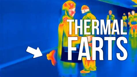 fart in thermal camera|can thermal imaging capture farts.